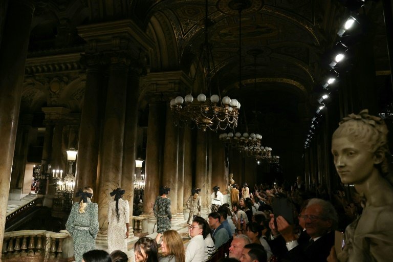 Défilé Chanel le 25 juin 2024 au Palais Garnier, à Paris