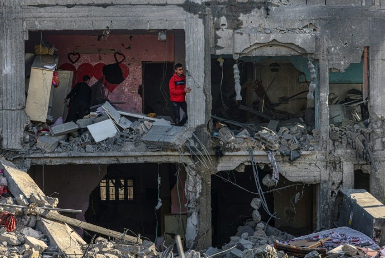 Déplacés internes dans la bande de Gaza
