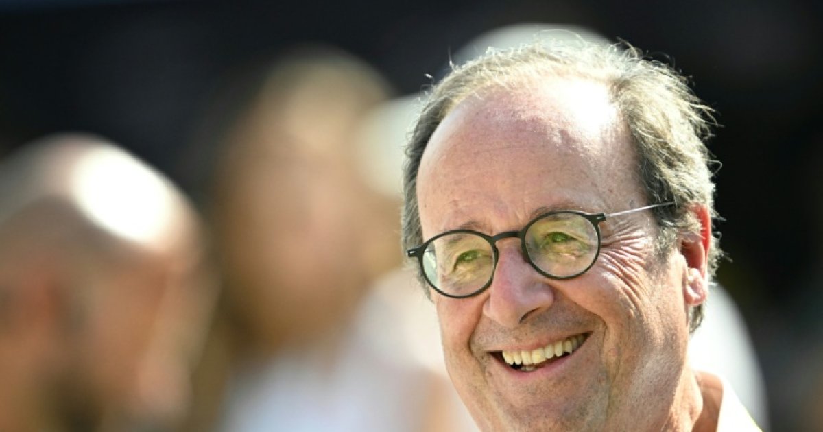 François Hollande lors d'un déplacement public, été 2026 — AFP