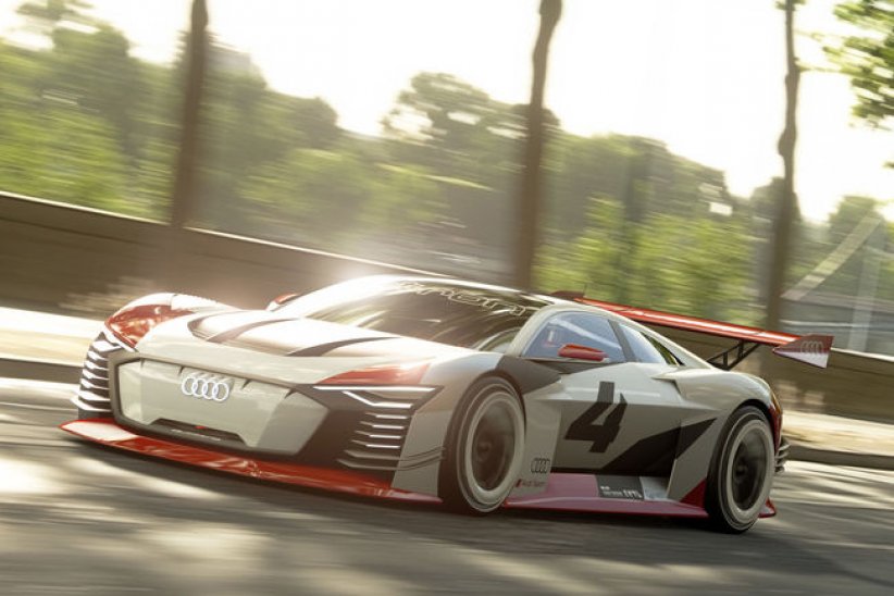 Audi e-tron Vision GT : réelle et virtuelle