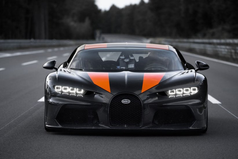 Bugatti : record du monde de vitesse