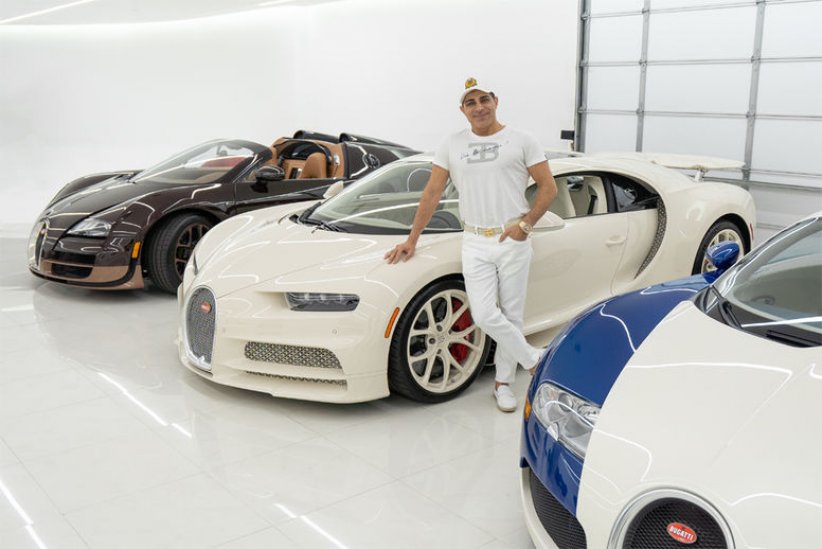 Bugatti présente la Chiron « habillé par Hermès ».