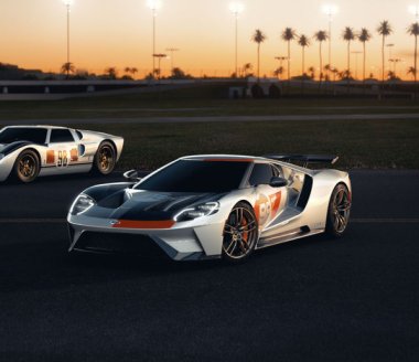 La Ford GT Heritage Edition en piste à Daytona