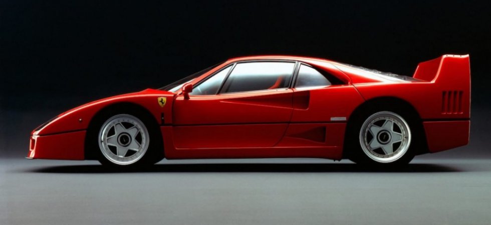 À vendre : cette Ferrari F40 a appartenu à un célèbre Champion du Monde de F1