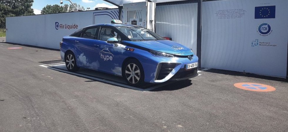 Hype : l'offre de taxis à hydrogène au coeur de Paris