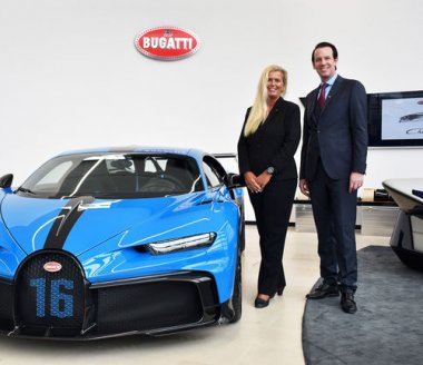 Escale suisse pour la Bugatti Chiron Pur Sport
