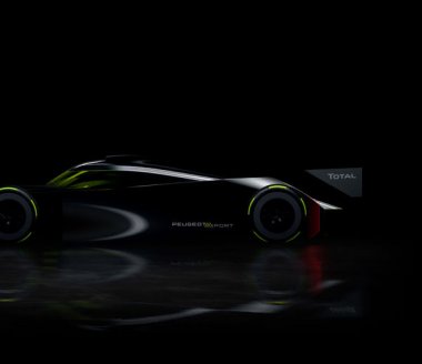 Premières images du prototype Le Mans Hypercar de Peugeot Sport