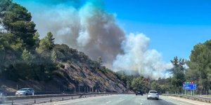 Incendies : trains, autoroutes et circulation perturbés 