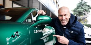 Zinedine Zidane ambassadeur Alpine 