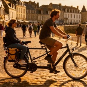 Vélo électrique : l'idée ingénieuse de cette ville française pour rouler à deux ! 