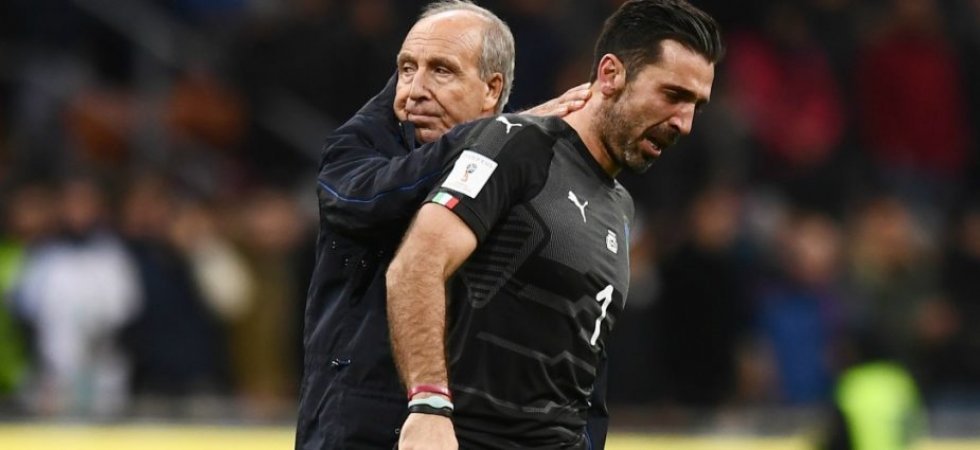 Buffon prend sa retraite internationale