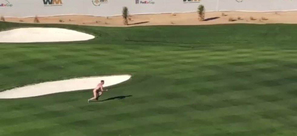 Golf : un spectateur, tout nu, fait le show à l'Open de Phoenix
