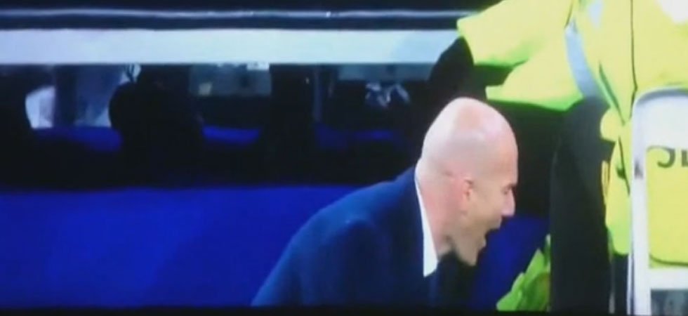 Ligue des champions: quand Zinedine Zidane craque... son pantalon