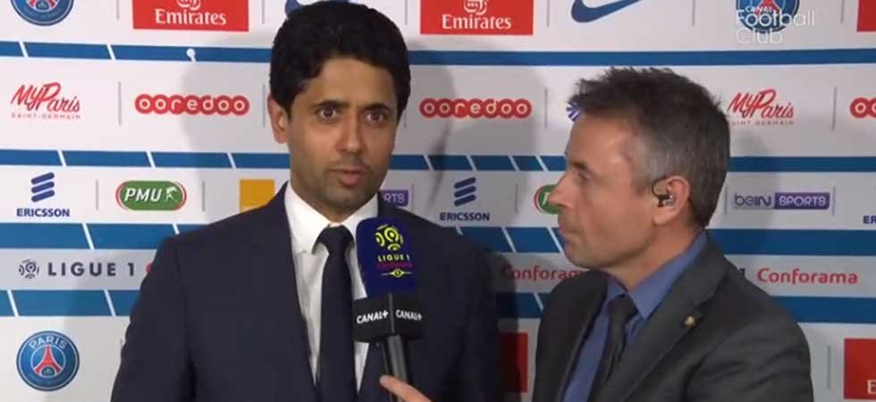La réaction de Nasser Al-Khelaïfi au titre du PSG