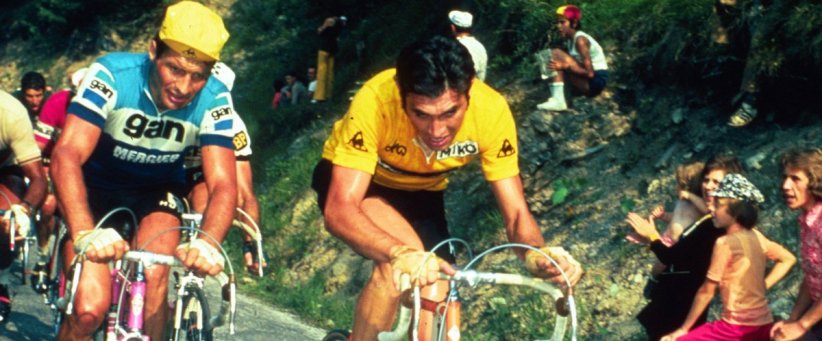 Eddy Merckx (34 étapes entre 1969 et 1977)