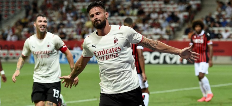 AC Milan : Une grande saison pour Giroud, déjà buteur à Nice ?