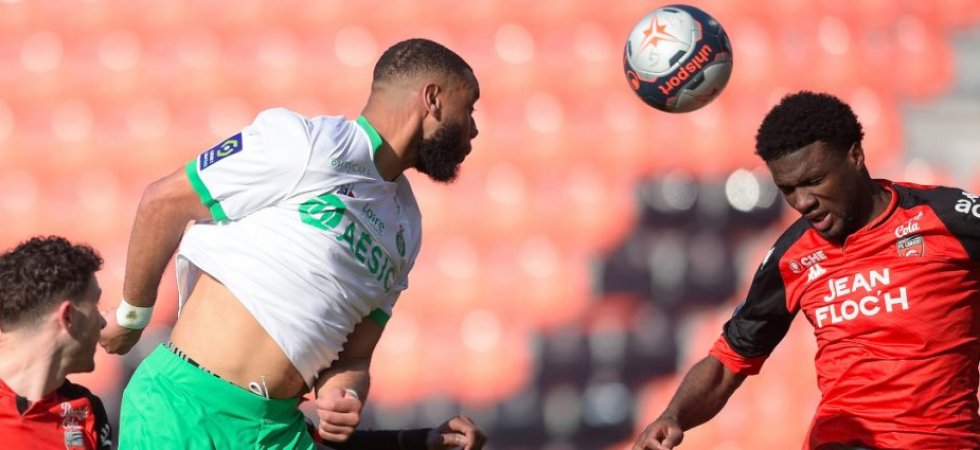 L1 (J27) : Lorient bat Saint-Etienne et sort de la zone rouge
