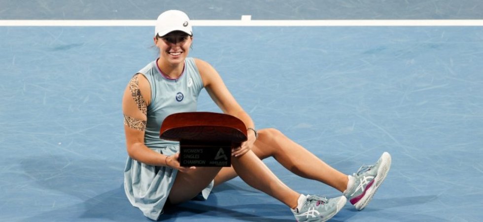 WTA - Adelaide : La réaction de Swiatek après son titre