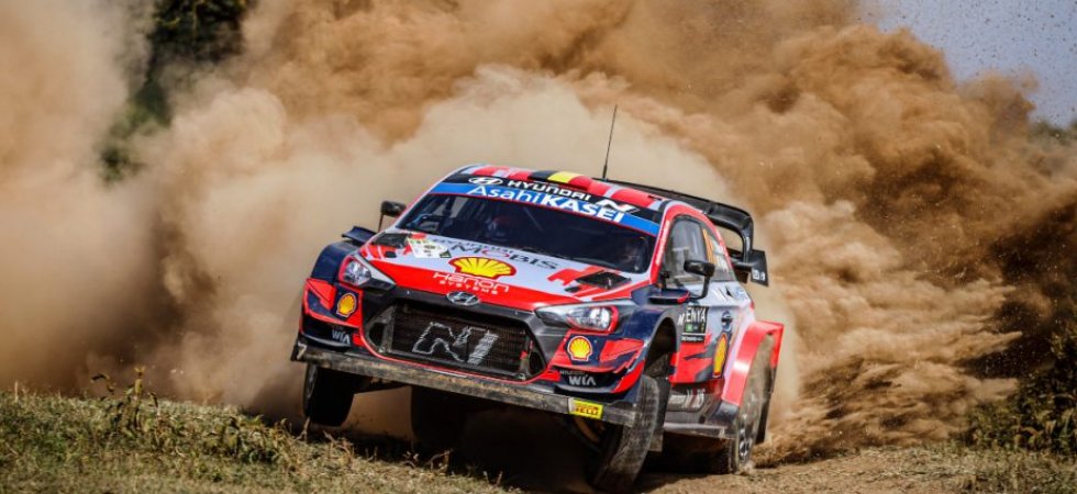 WRC - Kenya : Neuville a pu finir la journée en tête, Ogier pointe à la quatrième place