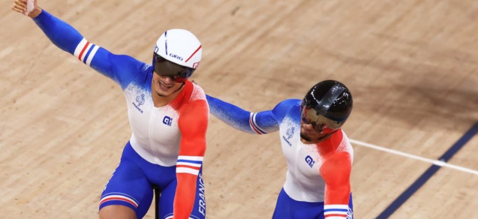 Cyclisme sur piste : Les Bleus en bronze en vitesse par équipes