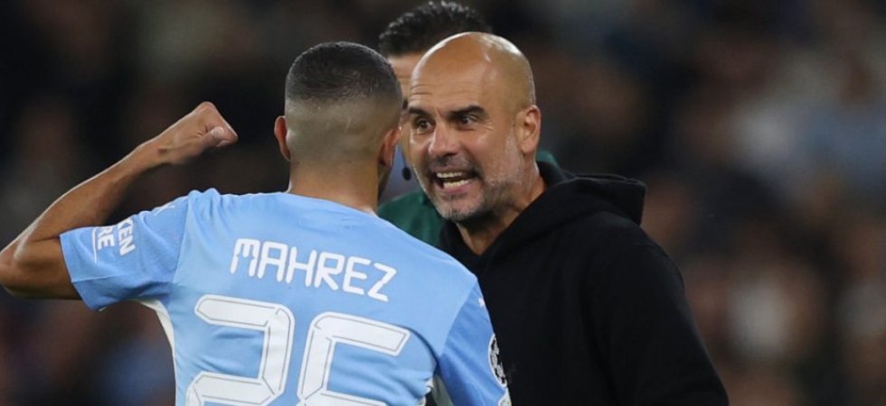 Manchester City : Guardiola encense Mahrez
