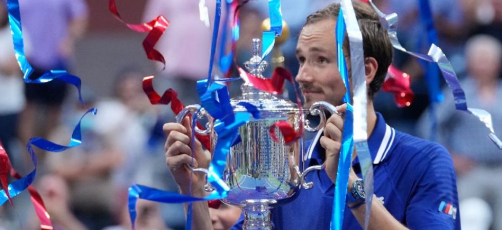 US Open (H) : "Beaucoup de bonheur" pour Medvedev, qui ne vise pas encore la place de n°1 mondial