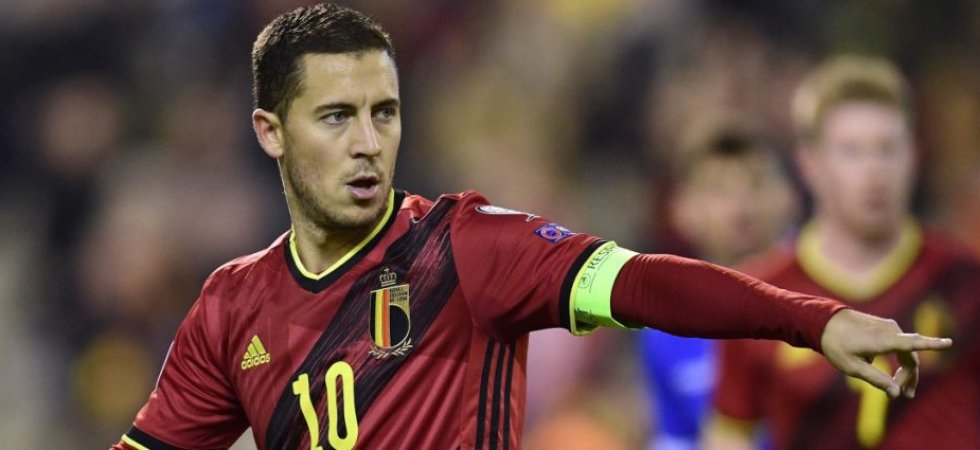 Belgique : Hazard bien dans le groupe pour l'Euro