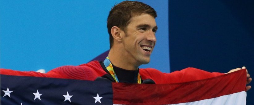 Michael Phelps (USA/Natation) - 23 médailles d'or