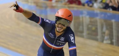 Cyclisme sur piste - Mondiaux : Grondin, un "électron libre" en or