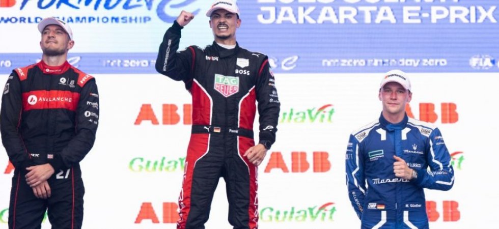 Formule E : Wehrlein retrouve le goût de la victoire lors de la première course à Jakarta