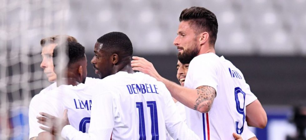 Bleus : Avec Giroud, Dembélé, et trois nouveaux
