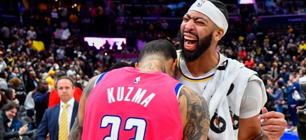 NBA : Davis, encore exceptionnel, permet aux Lakers de poursuivre leur remontée au classement