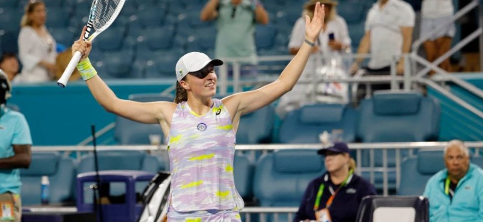 WTA - Miami : Swiatek déroule encore et rejoint Osaka pour une finale de rêve