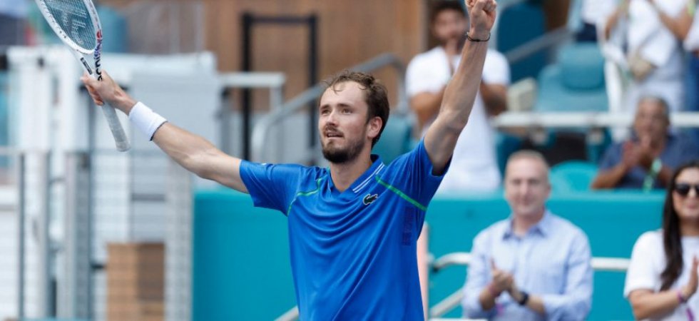 ATP - Miami : Medvedev encore en finale