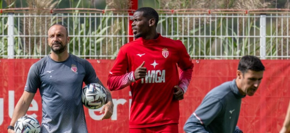 Monaco : Pogba forfait contre Lens et attendu après la trêve 