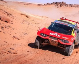 Rallye-raid - Dakar (E11/autos) : Loeb, victime d'un problème mécanique, est désormais troisième 