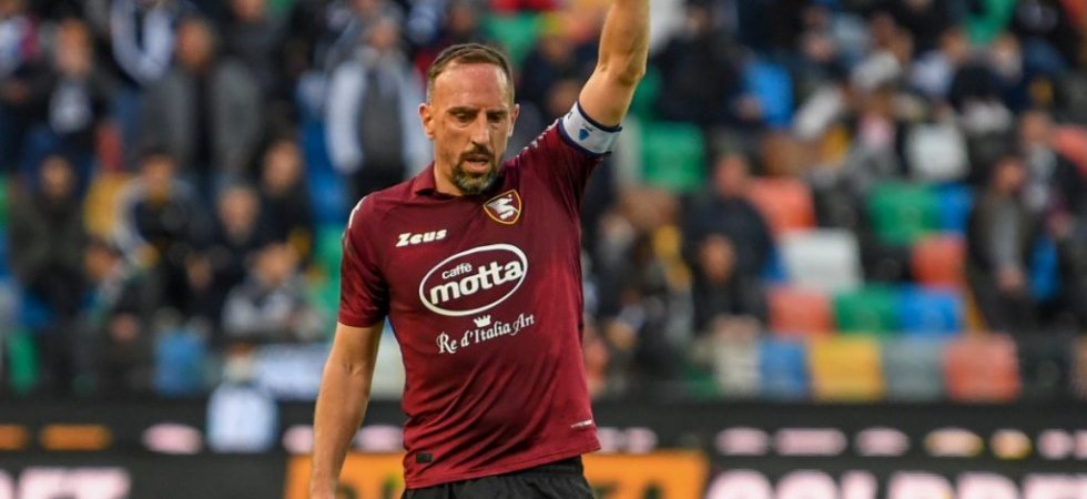 Salernitana : Saison probablement finie pour Ribéry, expulsé après un coup de colère