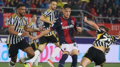 La Juventus strappa il pareggio al Bologna