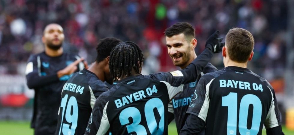 Bundesliga (J14) : Le Bayer déroule à Augsburg et revient à 4 points du Bayern défait à Mayence 