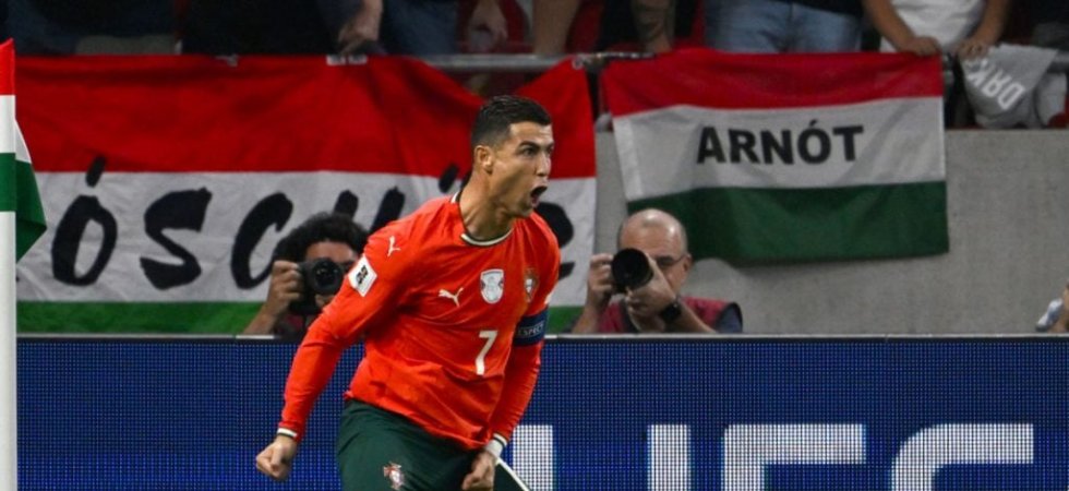 CDM 2026 (Qualifs) : Ronaldo devient co-meilleur buteur de l'histoire des qualifications 