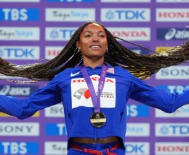 La championne olympique de la longueur victime d'une « grave commotion cérébrale »