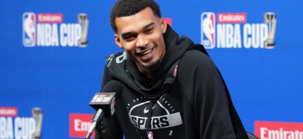 NBA Cup : Wembanyama se confie avant la finale 