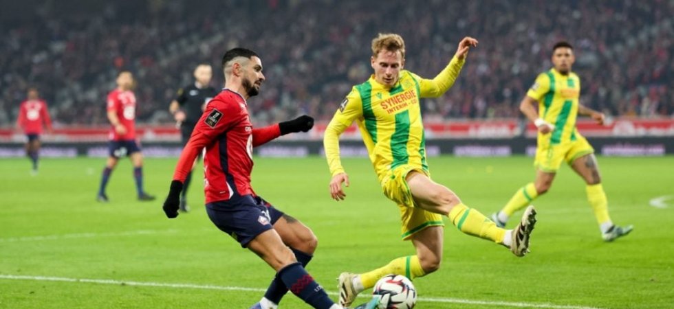 L1 (J16) : Lille cède deux points contre Nantes 