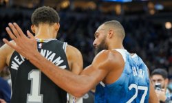 NBA : Gobert et Wembanyama se complimentent mutuellement 
