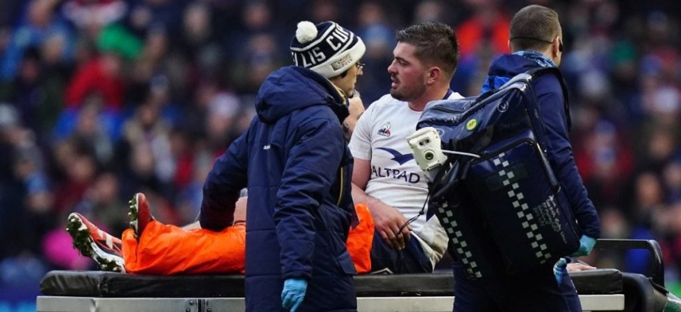 XV de France : Alldritt inquiète puis rassure après sa sortie prématurée contre l'Ecosse 