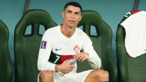 Ronaldo substitution in the Switzerland match