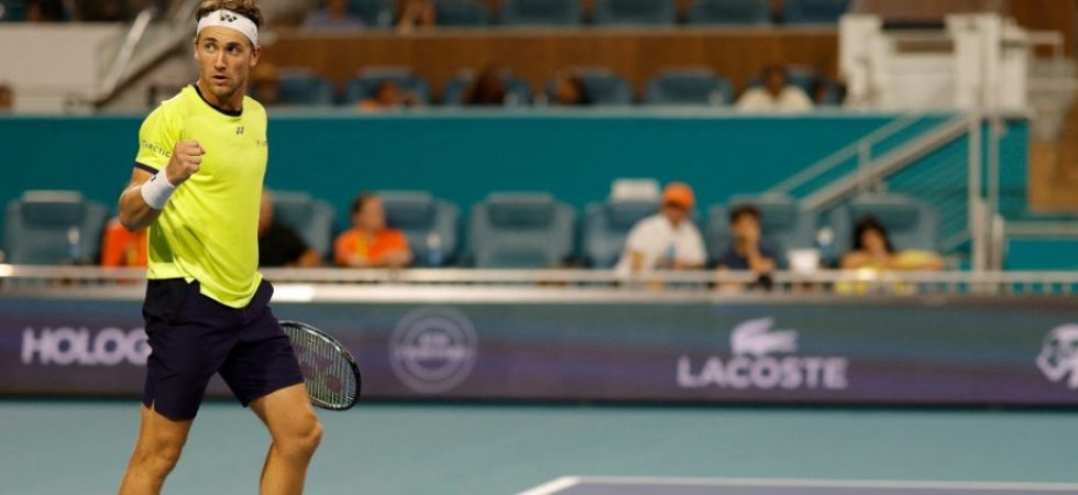 ATP - Miami : Ruud écarte Zverev, le conte de fées continue pour Cerundolo