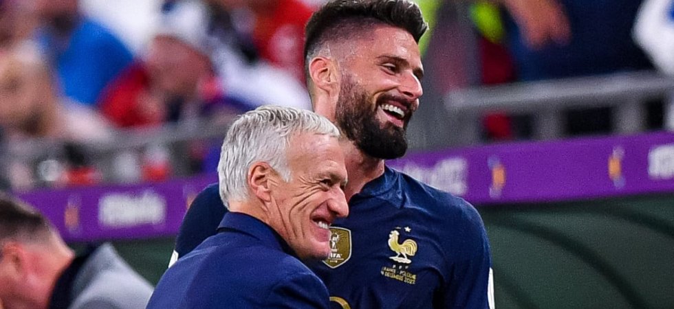 Bleus : Giroud rend hommage à Deschamps après son départ