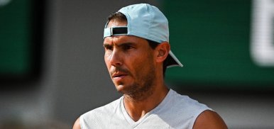 Nadal s'est entraîné en public
