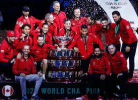 Coupe Davis : Premier titre pour le Canada, vainqueur de l'Italie en finale